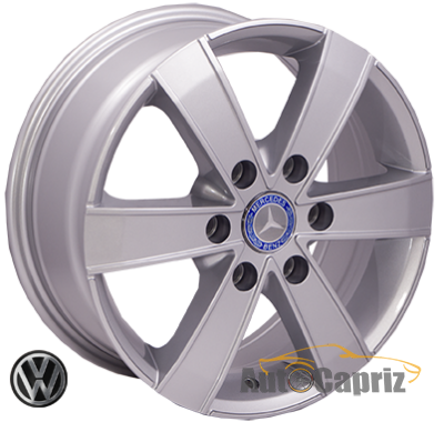 Диски Replica Mercedes BK474 S R16 W7.0 PCD6x130 ET60 DIA84.1 